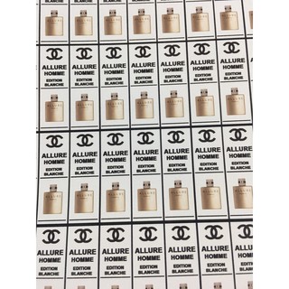 10c tem dán chai chiết các loại (Vỏ chiết nước hoa/Ống chiết nước hoa/Chai chiết nước hoa/ Tem/Nhãn)