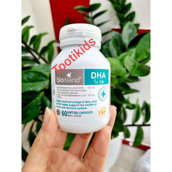 DHA Bioisland 60v cho trẻ từ 7m (đủ bill bay air)