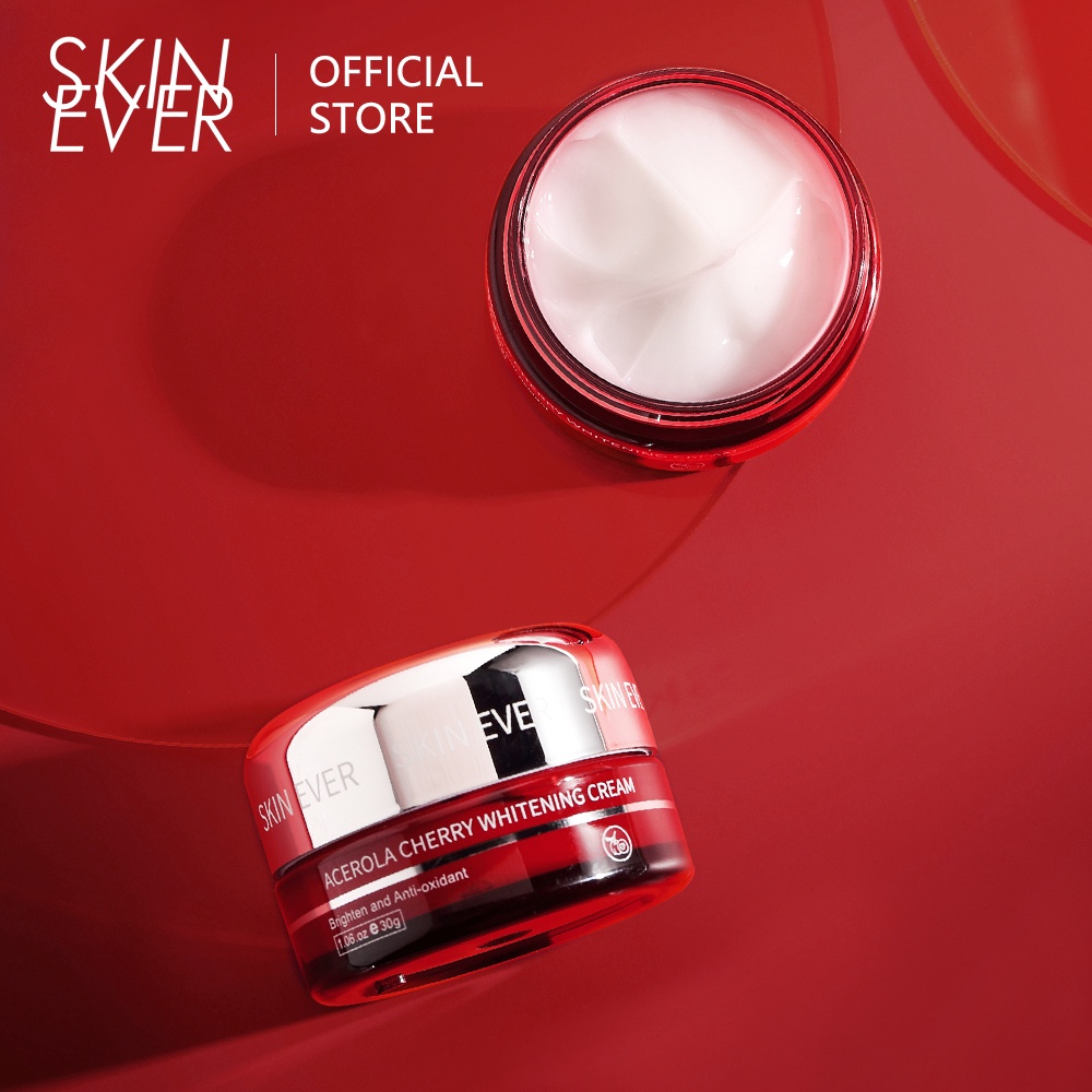 Kem dưỡng SKIN EVER 30g làm ẩm và chiết xuất hoa anh đào chất lượng cao