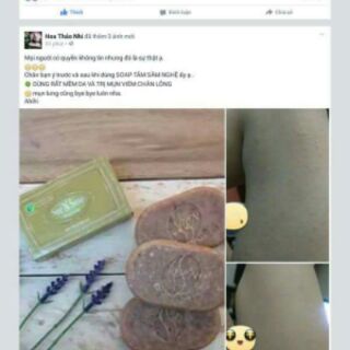 SOAP TẮM SÂM NGHỆ