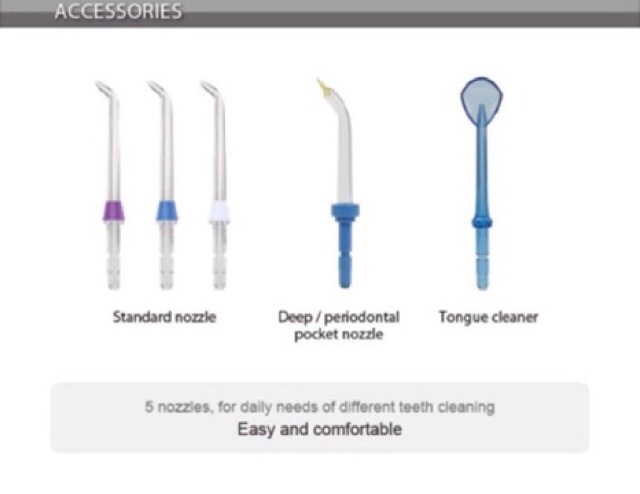 Máy tăm nước V300 Waterpulse vệ sinh răng miệng