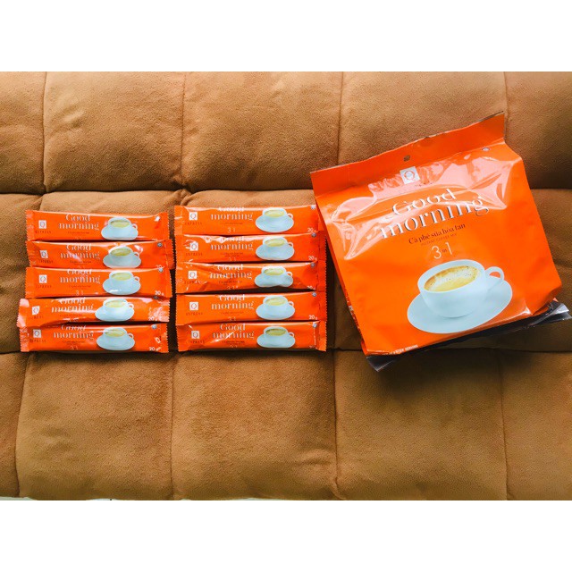Cà Phê sữa hòa tan 3 in 1 Good morning TRẦN QUANG 480g | BigBuy360 - bigbuy360.vn