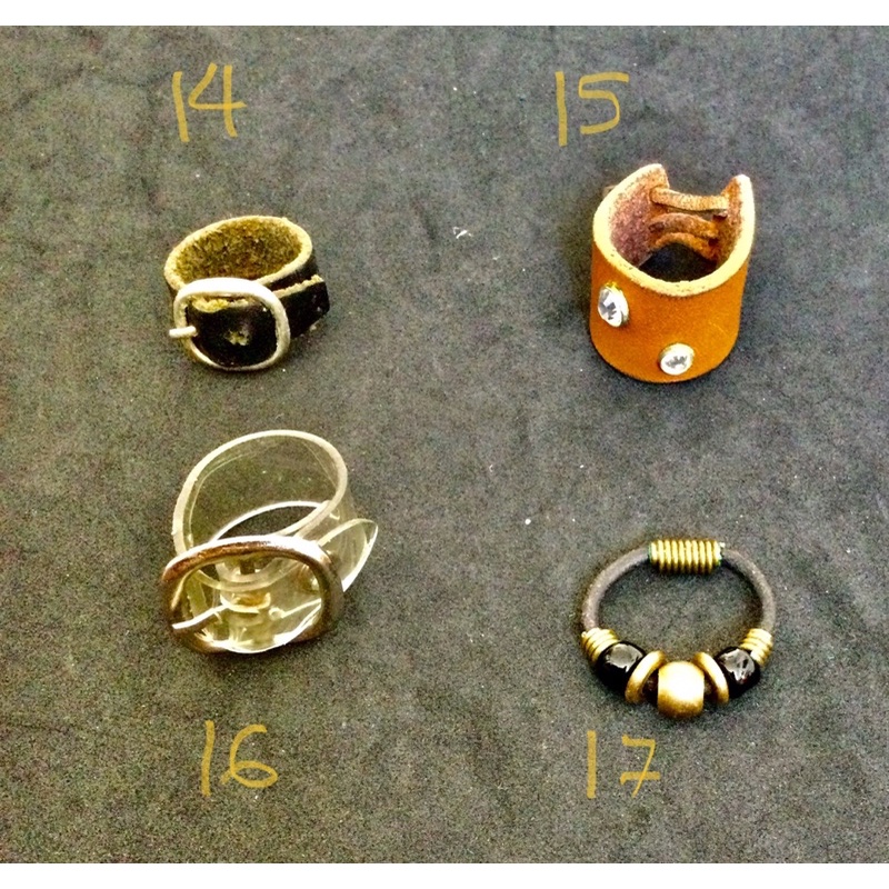 Nhẫn thiết kế thủ công, gốm sứ