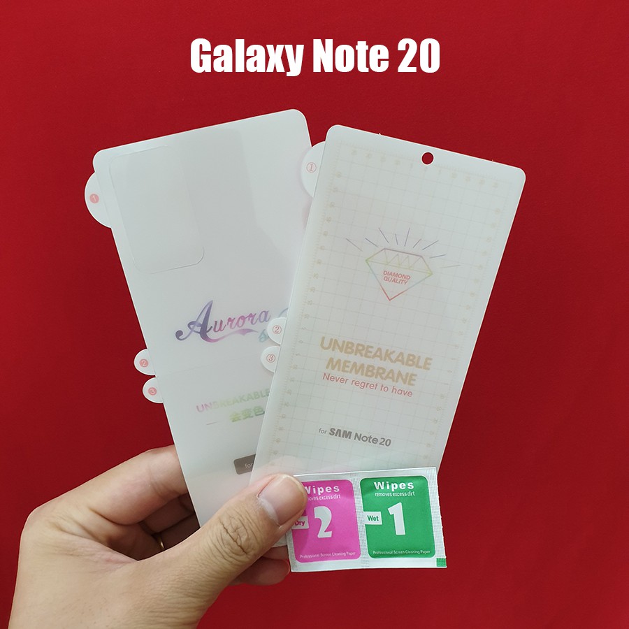 Miếng dán PPF chống xước Galaxy Note 20