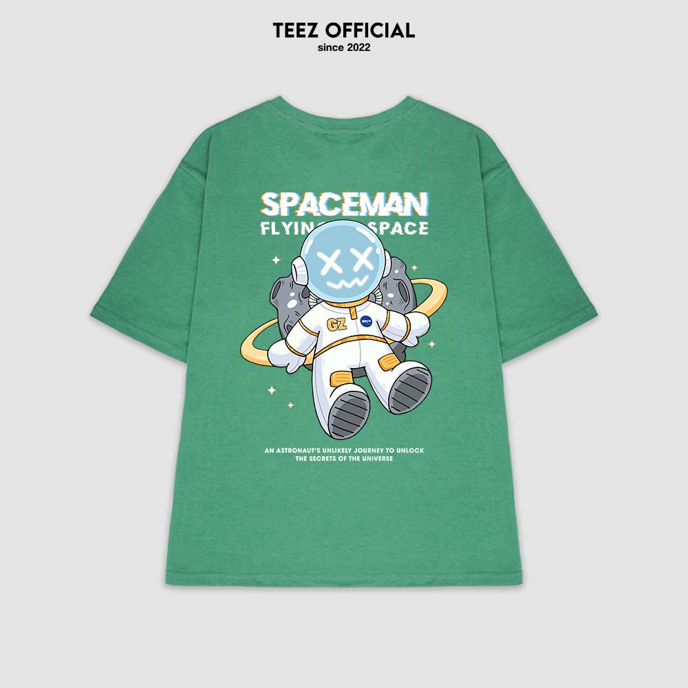 Áo Thun Nam TEEZ Form Rộng Unisex Oversize Phông Đen Trắng - TV5069