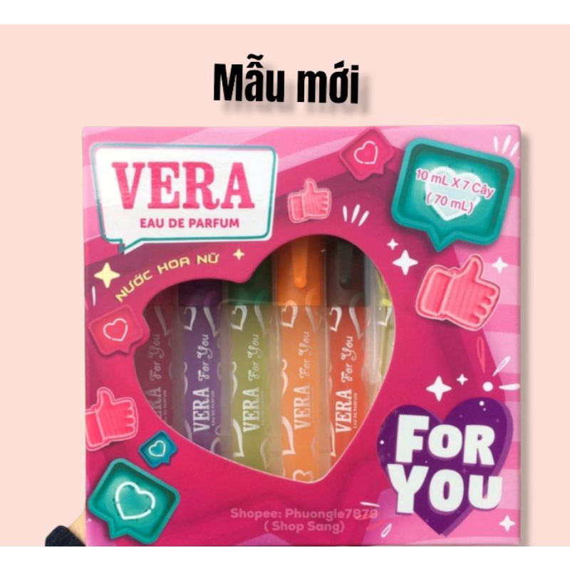 Sét 7 Chai Nước Hoa Cây Bút Vera