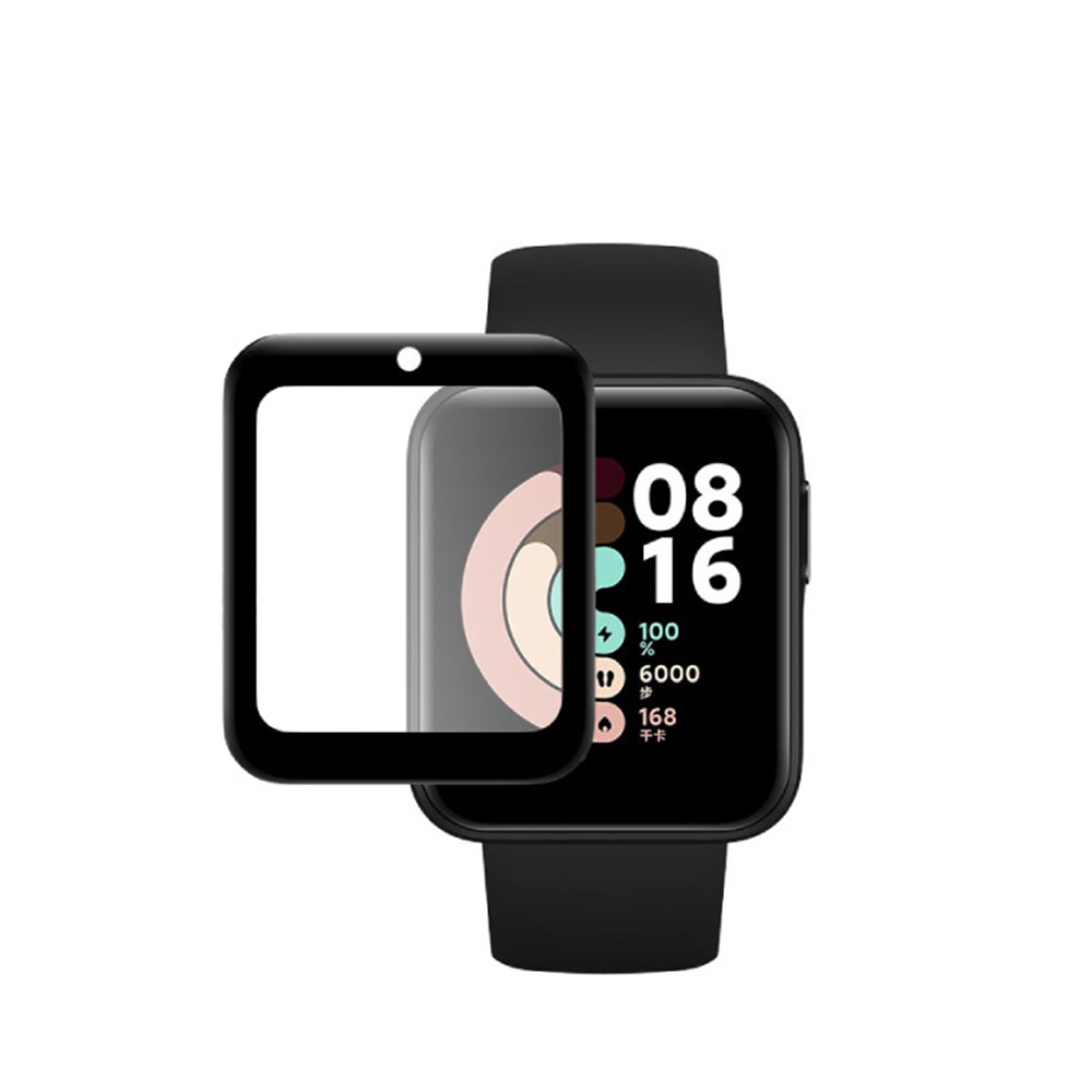 Set 1 / 2 Miếng Dán Màn Hình Cong Trong Suốt Chống Trầy Cho Điện Thoại for Xiaomi Mi Watch Lite