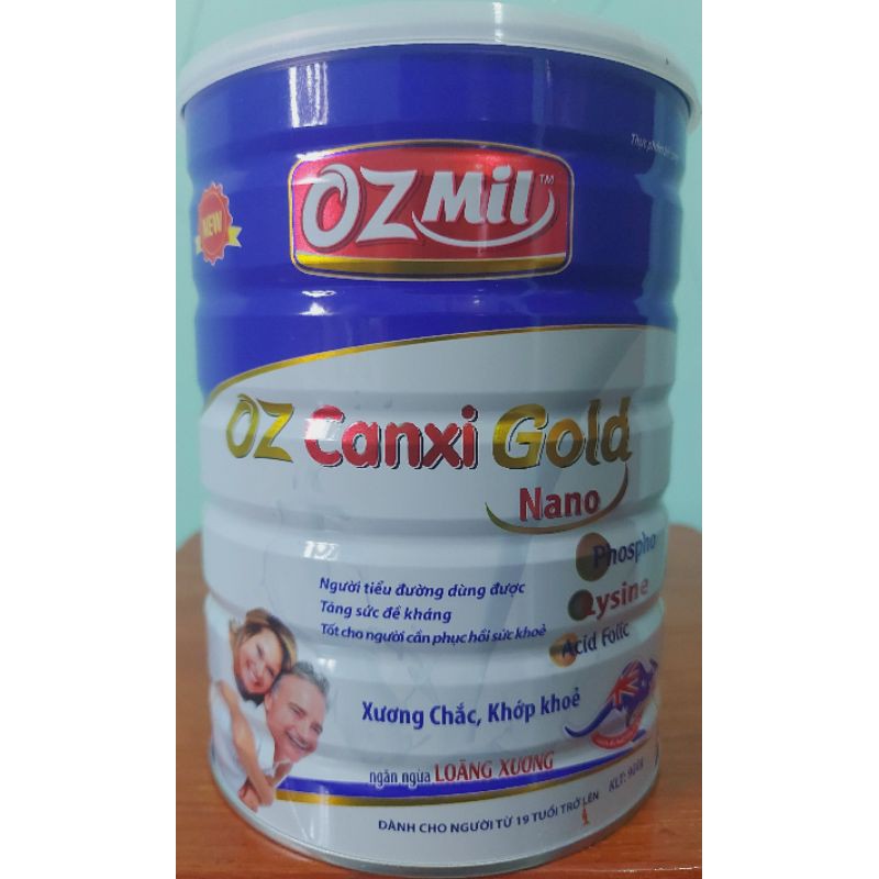 SỮA OZ CANXI GOLD LON 900GR