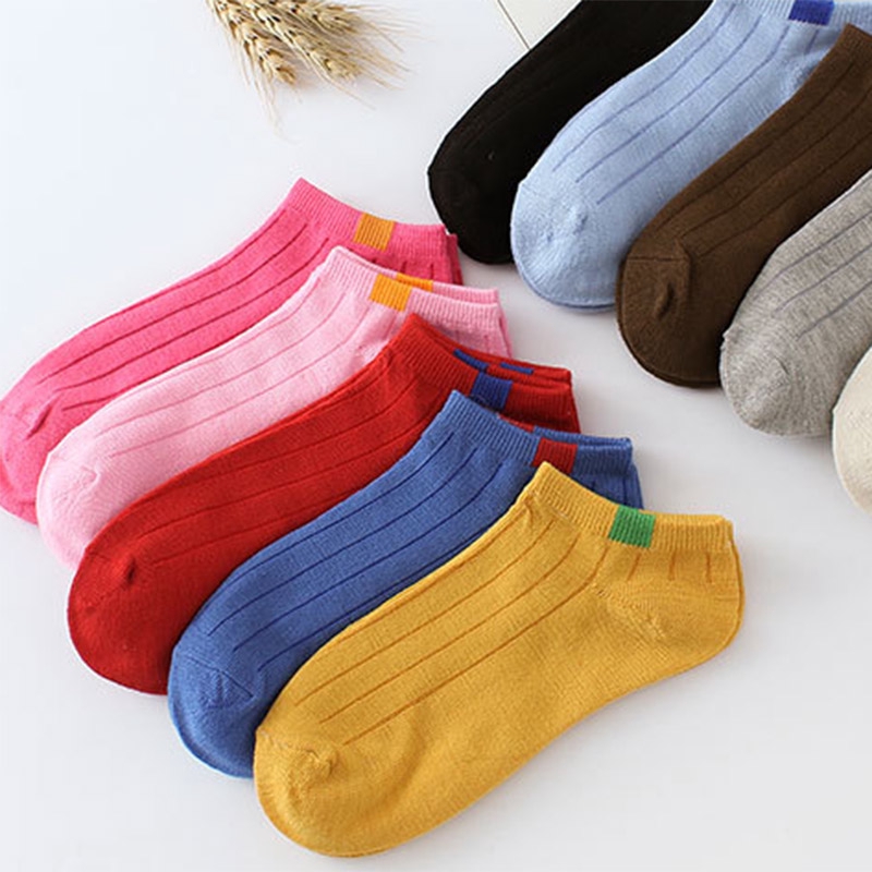 【cr】Student low cut invisible socks socks Harajuku style non-slip girls shallow mouth thin section