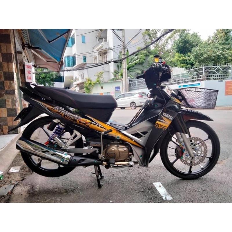 Tem rời sirius R 2007 đen vàng bạc