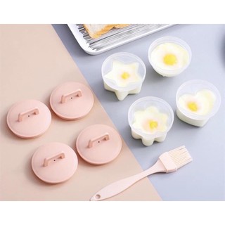 Sét 4 khuôn hấp bánh , hấp trứng cho bé