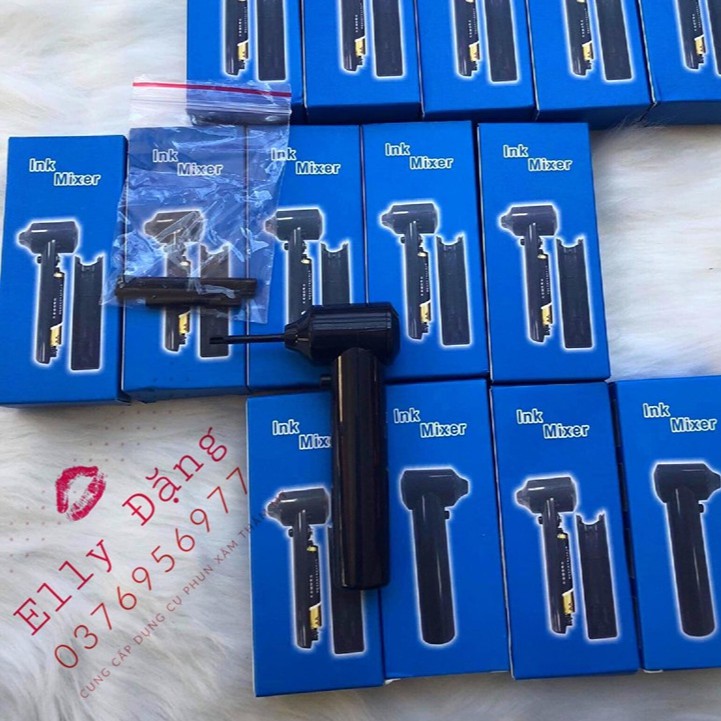 Máy khuấy mực chuyên dùng thẩm mỹ và tatto, máy đánh mực cầm tay