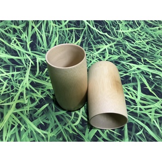 Combo 10 cốc tre + 10 ống hút tre
