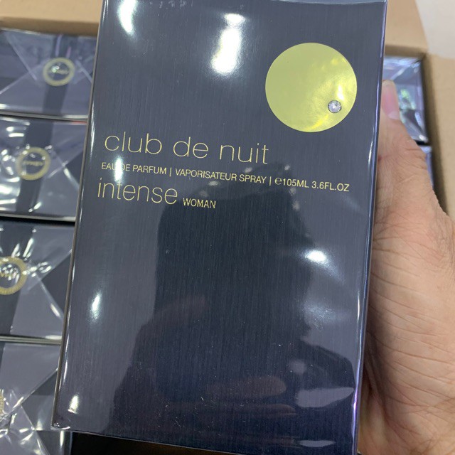 [HÀNG CHÍNH HÃNG] NƯỚC HOA CLUB DE NUIT EDP INTENSE WOMAN 105ML (MẤT SEAL SALE RẺ) [HOÀN TIỀN GẤP 1000%]