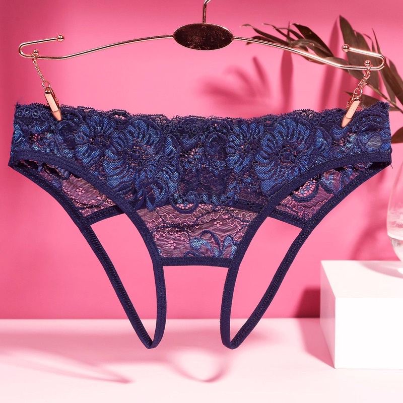 [Hàng Đẹp] Quần Lót Ren Thêu Hoa Lọt Khe Hở Đáy Siêu Đẹp Sexy Quyến Rũ Mainia Shop