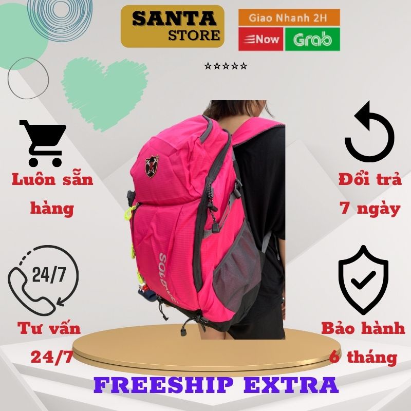 Balo vải du lịch thể thao SB30L nam nữ đi phượt thời trang 30L siêu nhẹ cao cấp chống nước SANTA STORE