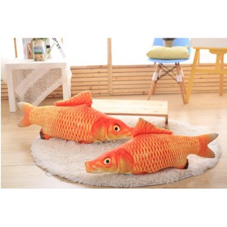 Gối ôm 3D cá chép vàng