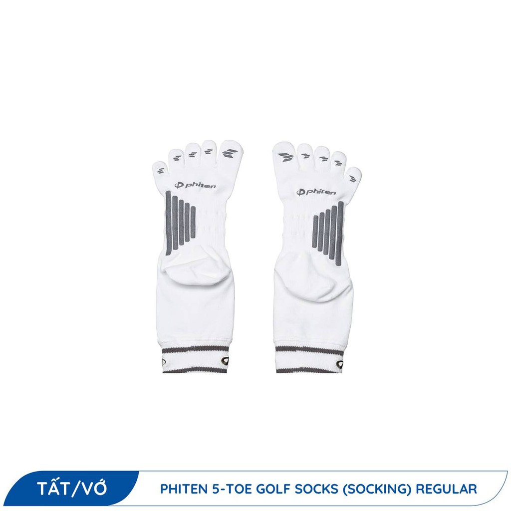 Tất golf xỏ ngón Phiten cổ cao