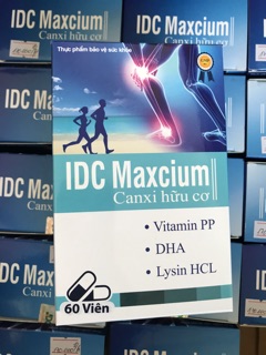 [Chính hãng] Canxi hữu cơ - IDC Maxcium - DHA