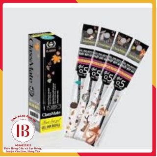 Combo 10 ruột gel, ruột bút nước 0.5 mm Hải Hà Classmate GR101,ngòi viết êm, đều mực, ko tắc