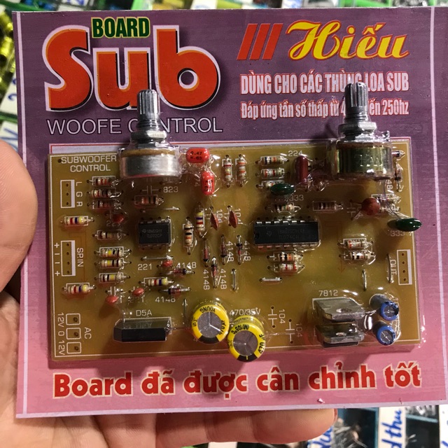 Mạch Board Sub dùng cho âm li