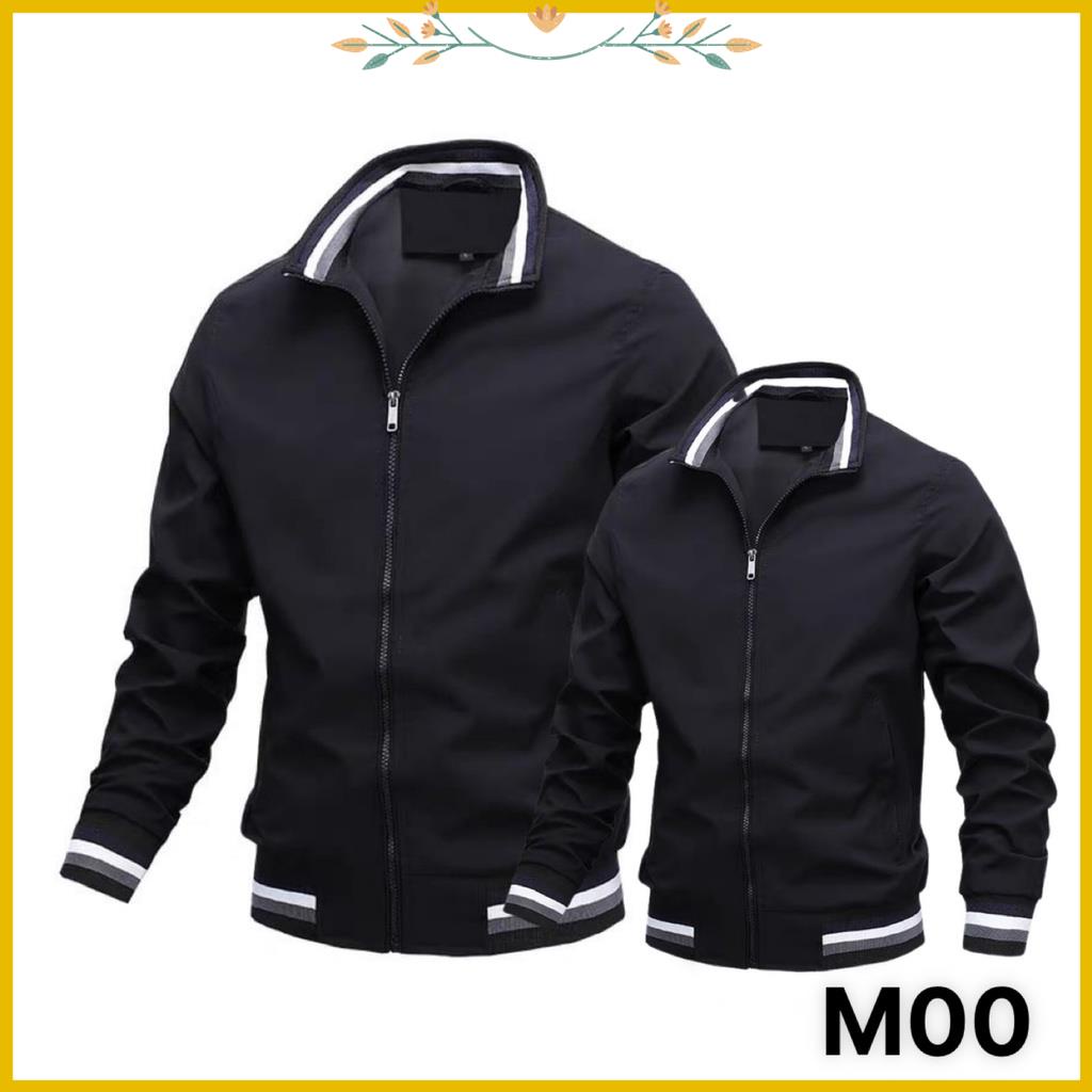 Áo Khoác Dù  Cặp Đôi Nam Nữ xanh rêu trơn, Áo Khoác Dù Đôi, chất dù máy 2 Lớp MS M.03