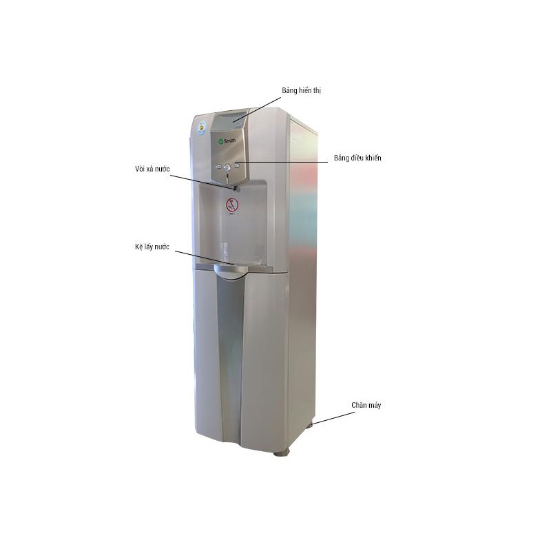 [Lắp đặt toàn quốc] Máy lọc nước A.O. Smith RO ADR75-V-ET-1 ( Có chức năng nóng - lạnh )