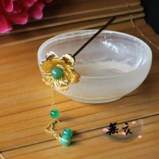 Trâm cài tóc hoa phong cách cổ trang