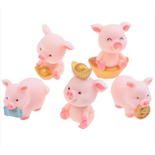 Set 5 Chú Heo Tiểu Cảnh