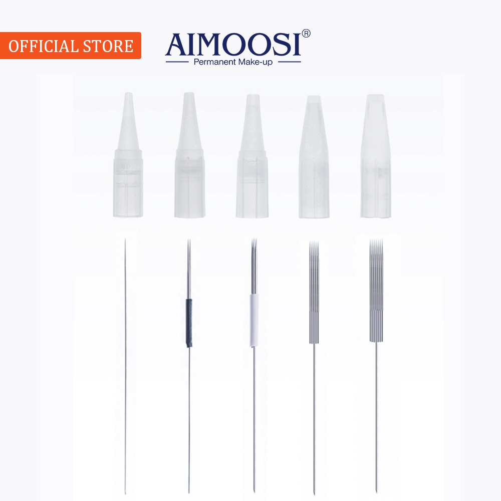 Set 100 Kim Xăm Chân Mày/Môi/Môi Tiện Dụng