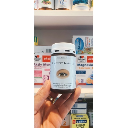 Viên uống Bổ Mắt Sanct Bernhard Augenfit Kapseln - 90 Viên - Hàng Nội Địa Đức