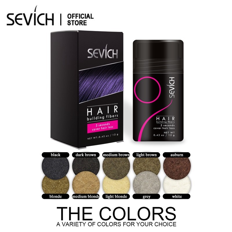 Bột phủ dày tóc SEVICH Hair 12g