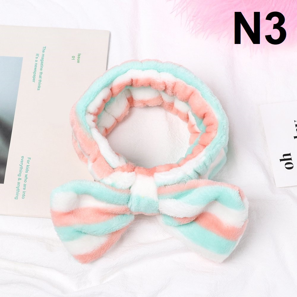 Băng Đô Nơ Thiết Kế Kiểu Hàn Cực Xinh Cho Nữ Dùng Khi Rửa Mặt | BigBuy360 - bigbuy360.vn