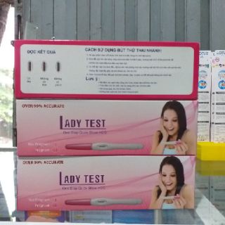 Bút thử thai Lady test