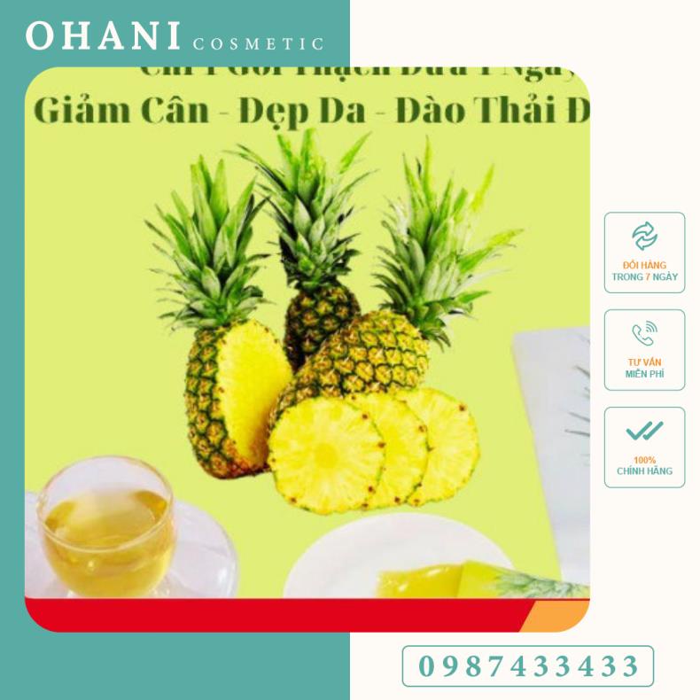 Trợ Giá] Thạch dứa nhập khẩu hàn quốc thạch dứa giảm cân