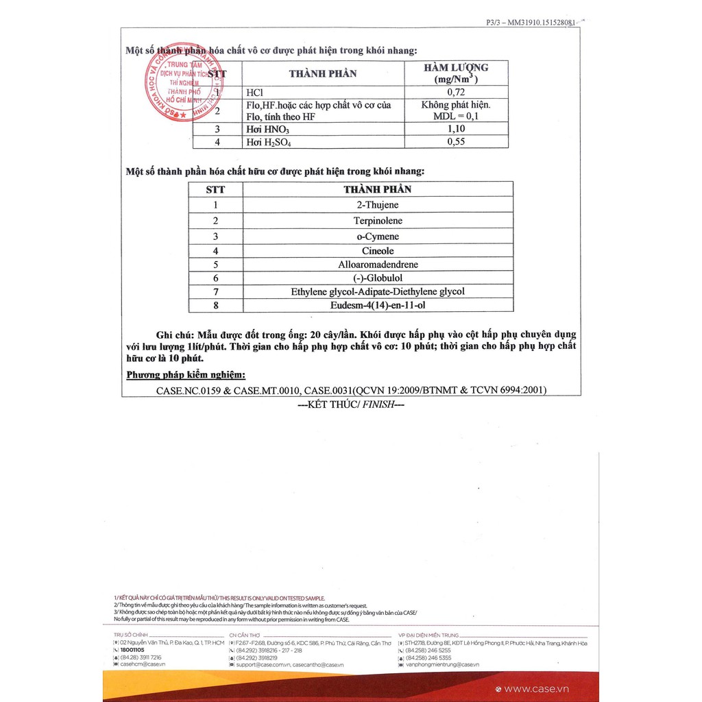 Nhang sạch  An An, 100% tự nhiên, an toàn cho sức khỏe, có giấy kiểm định, hương Quế/Khuynh Diệp