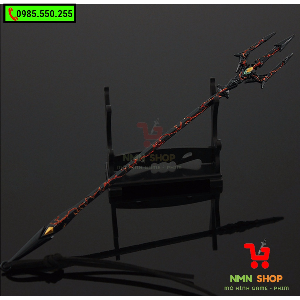 Mô hình phim Đấu La Đại Lục - Hải thần tam xoa kích  22cm