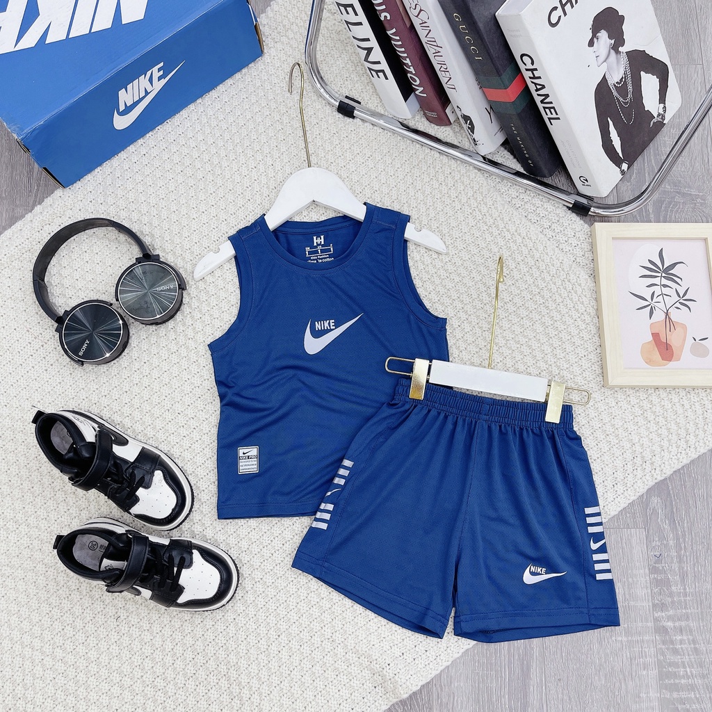 Đồ bộ Quần Áo Bé Trai, Đồ Bé Trai Vyvykid Lk Ba Lỗ Sát Nách Thể Thao Thông Hơi Phản VyVy Kids