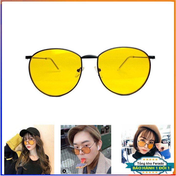 Mắt kính nam nữ hàn quốc (tặng kèm hộp đựng kính và khăn lau)