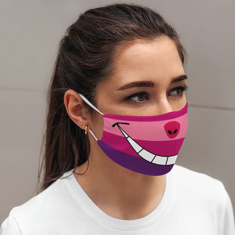 Khẩu trang cute trẻ em hoạt hình dễ thương thú cưng vui nhộn Hình Vẽ DRAWN CARTWELL kháng khuẩn chất liệu vải mềm dễ thở