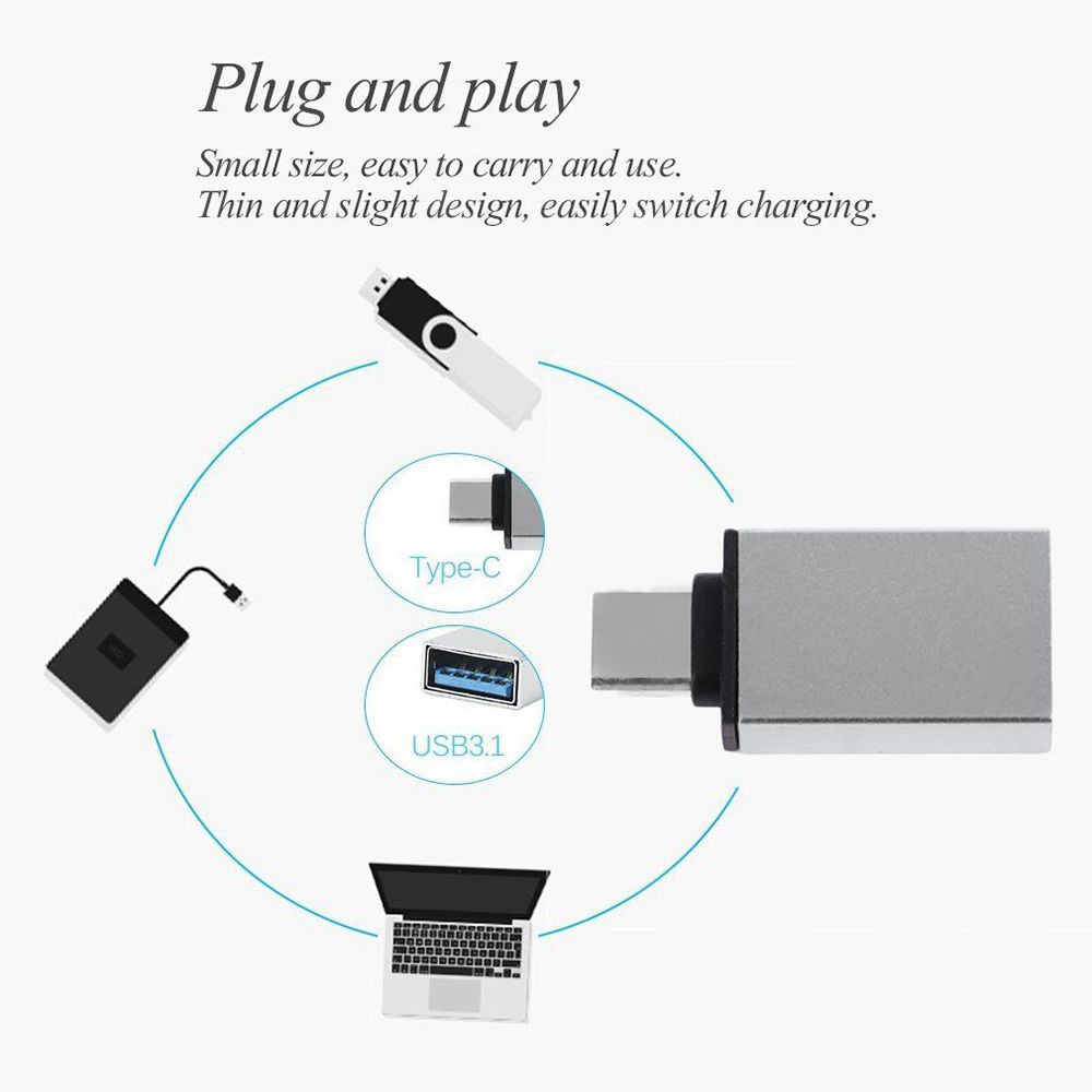 Đầu chuyển đổi USB 3.1 Type C sangOTG | BigBuy360 - bigbuy360.vn