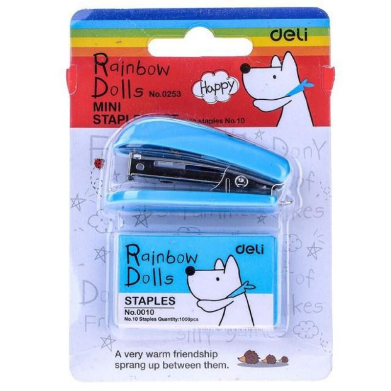 Bộ Dập Gim kèm tặng gim bấm Deli