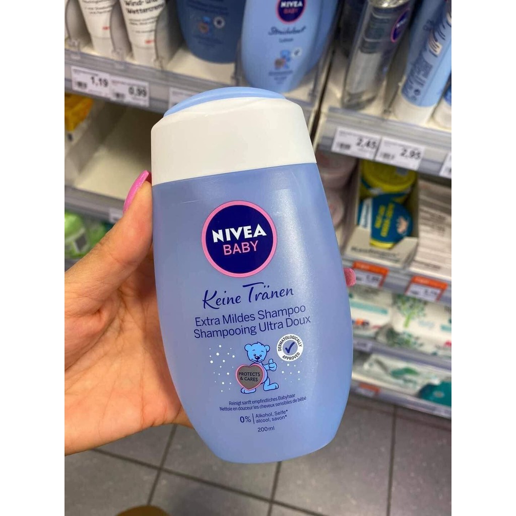 Dầu gội Nivea Baby Đức