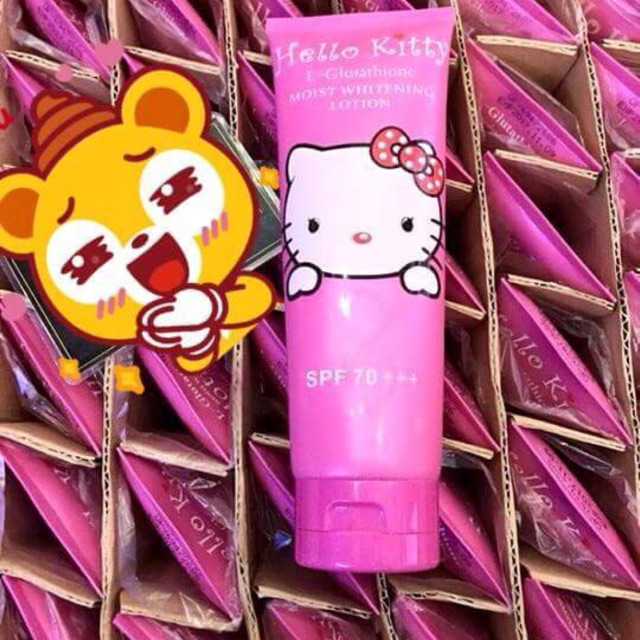 Kem trang da maup hello kitty