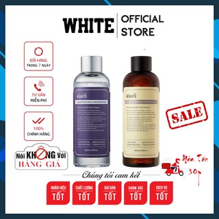[Hàng Chuẩn]Nước hoa hồng Klairs Supple Preparation Toner 180ml 2 loại G25 White Store