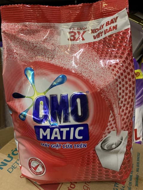 Bột Giặt OMO Matic cho máy giặt Cửa Trên (3kg)