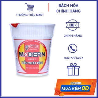 Mì ly Modern hương vị lẩu thái tôm
