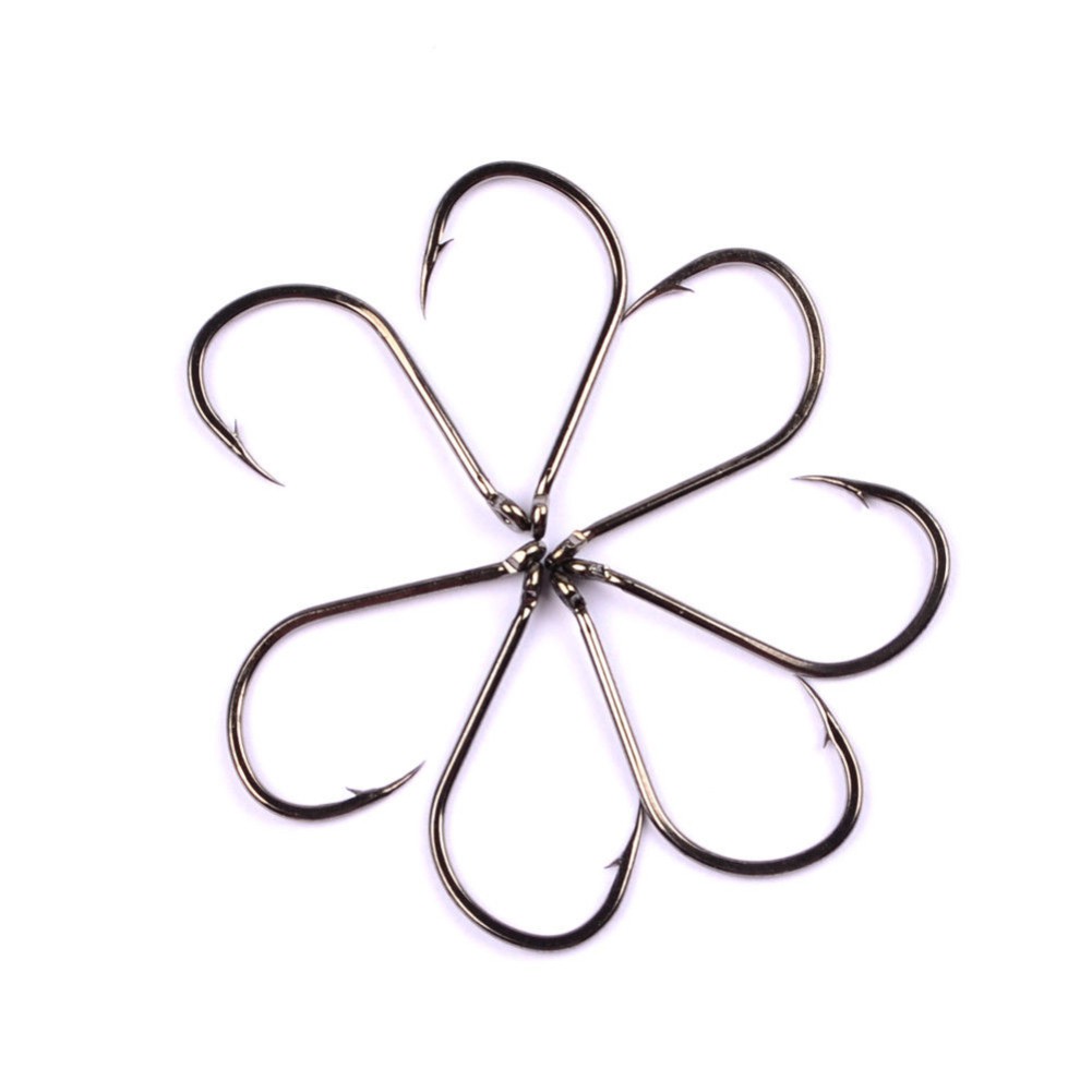 200 Lưỡi Câu Cá Bằng Thép Carbon Sắc Bén