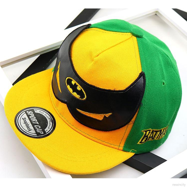 Nón hip hop in họa tiết ngộ nghĩnh dành cho các bé