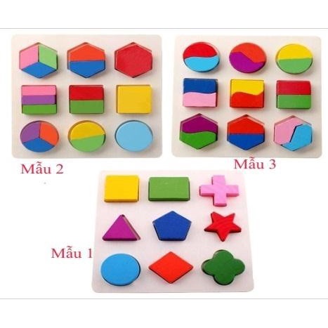 Bảng ghép nối các hình học cơ bản